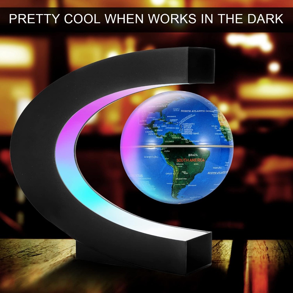 Magnetic Levitating Floating W - Office Tech Decor 评论和价格