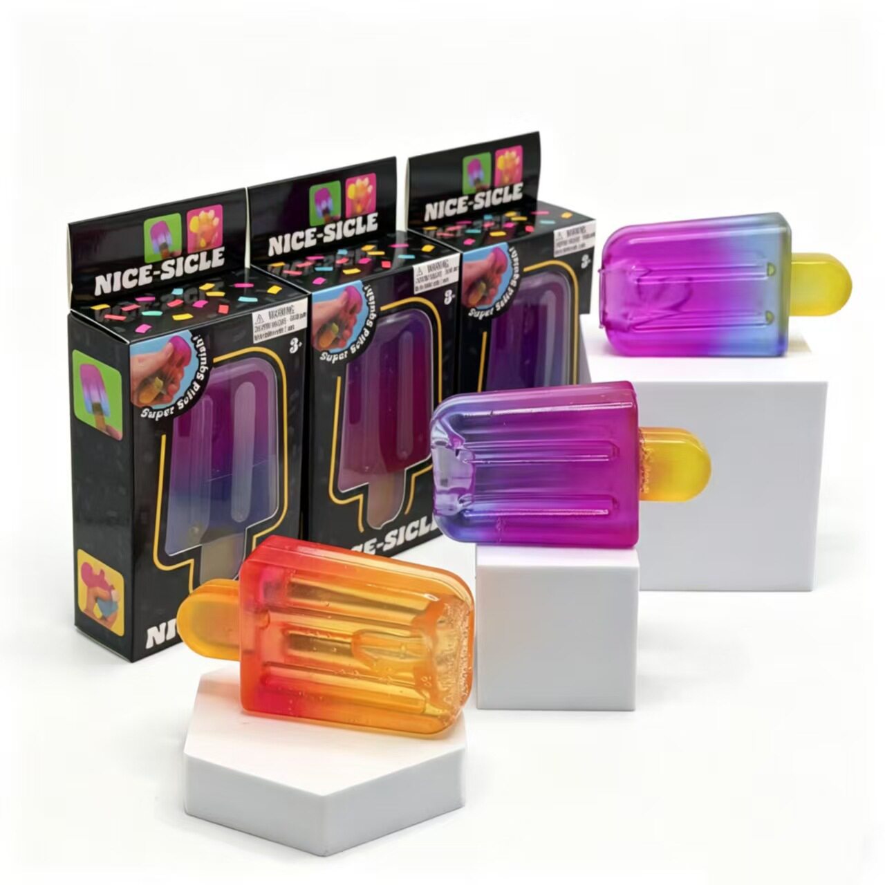 Gradient Ice Cream Squeeze Toy - Home Office Tech Gadgets 评论和价格