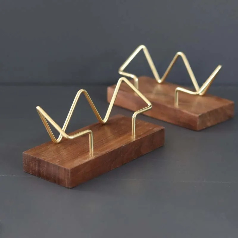 Business Card Box Wooden Busin - Home Office Tech Gadgets 评论和价格