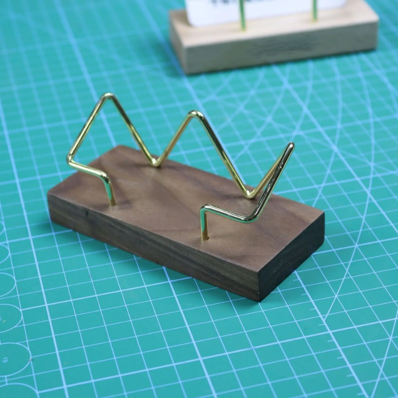 Business Card Box Wooden Busin - Home Office Tech Gadgets 评论和价格
