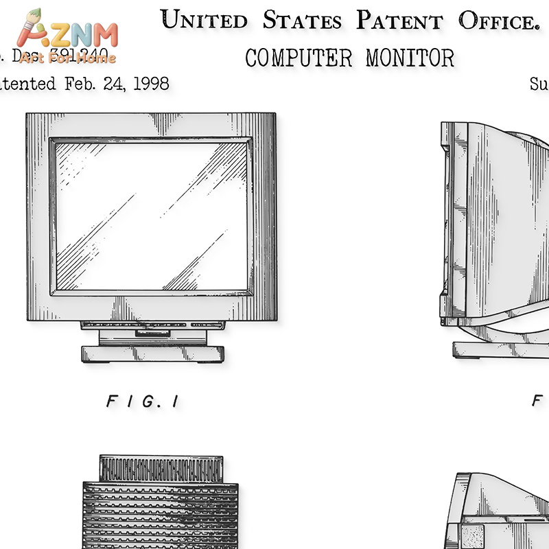 AZNM Computer Motherboard Pate - Tech Office Wall Art 评论和价格
