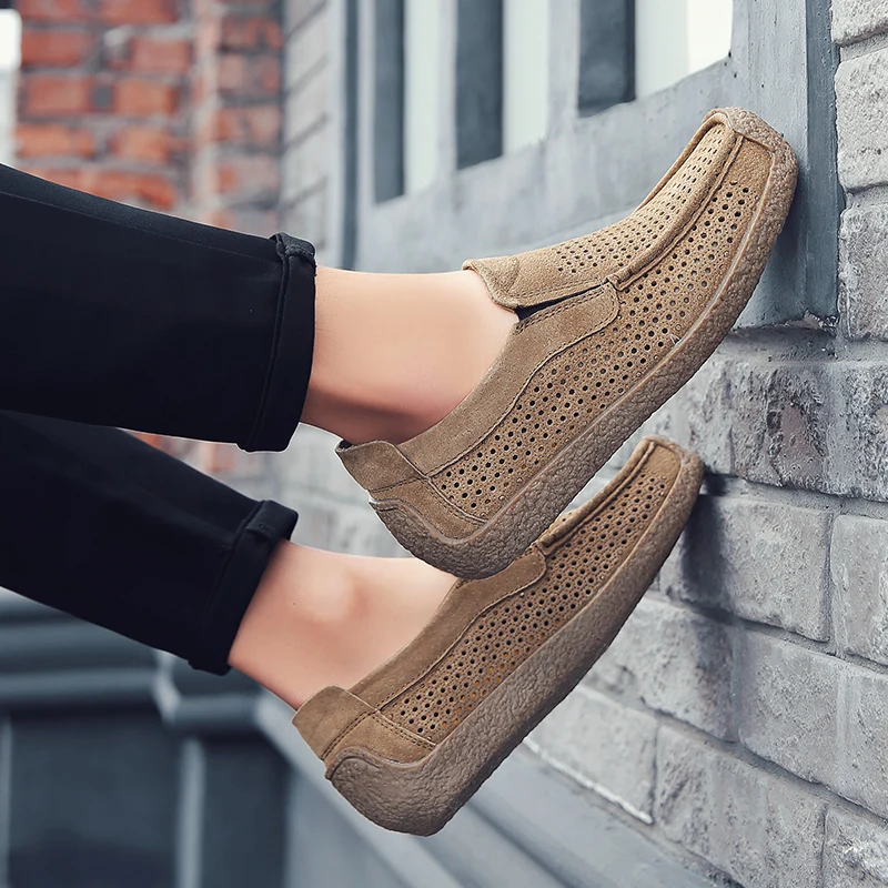 Men Loafers High-quality Slip  - Office High Tech 评论和价格