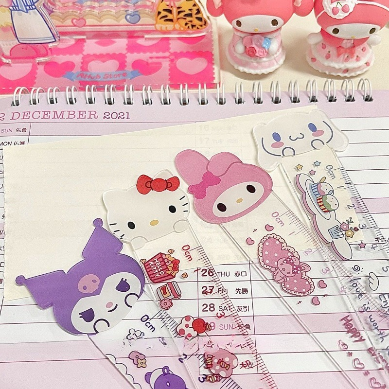 Cinnamoroll Ruler Cute Sanrio  - Office Tech 评论和价格