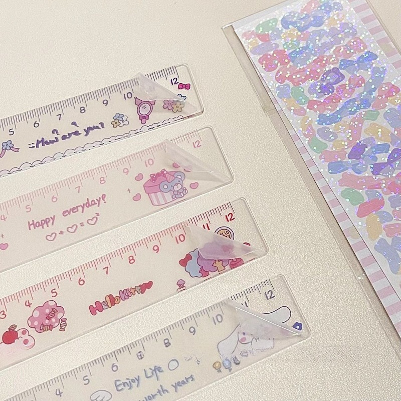 Cinnamoroll Ruler Cute Sanrio  - Office Tech 评论和价格