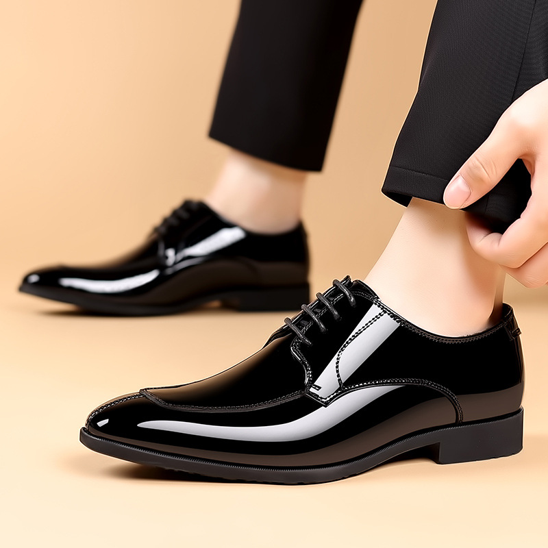 Business Men's Dress Shoes Pat - Office High Tech 评论和价格
