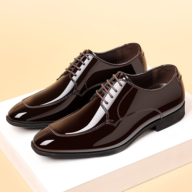Business Men's Dress Shoes Pat - Office High Tech 评论和价格