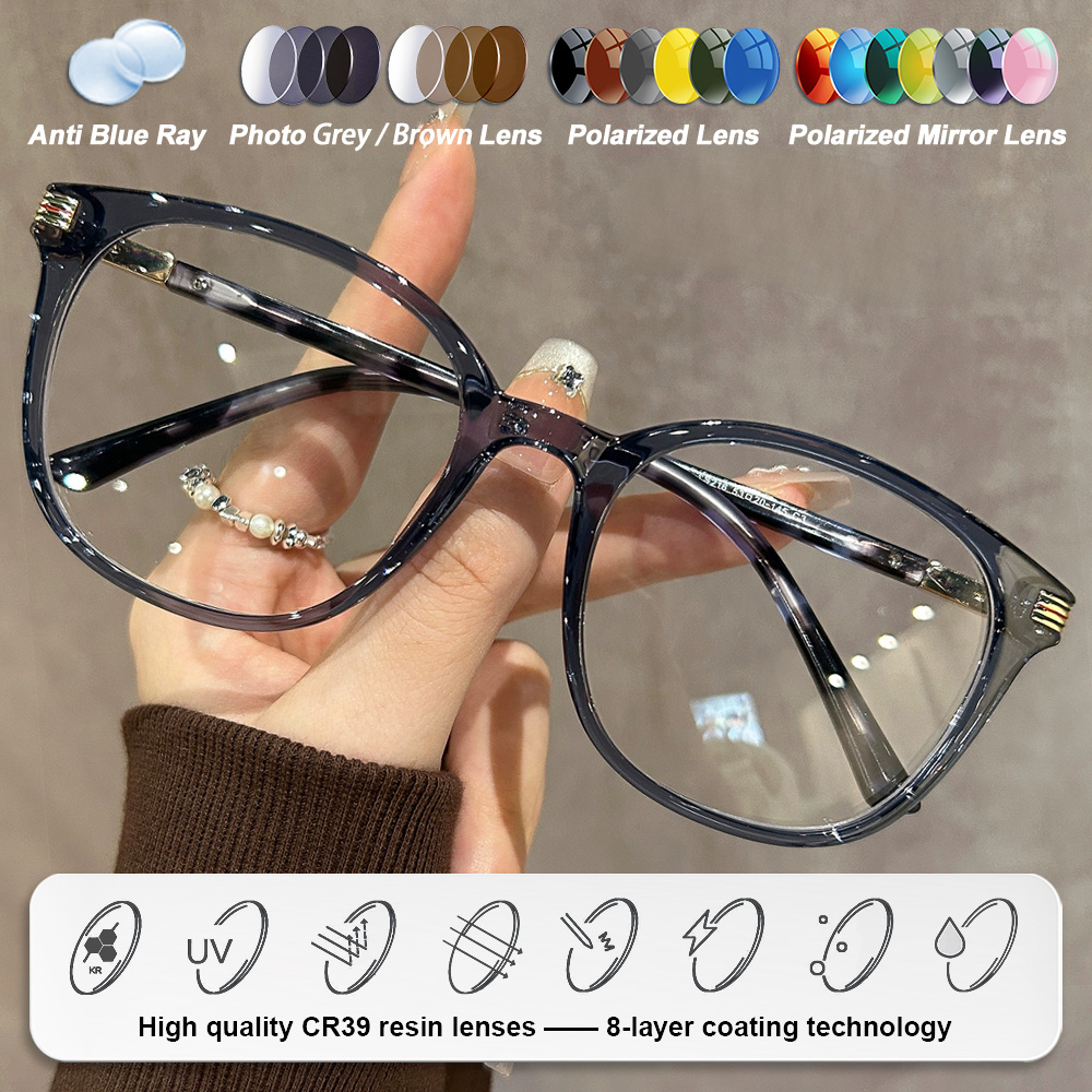 CLLOIO Round Large Frame Myopi - Office High Tech 评论和价格