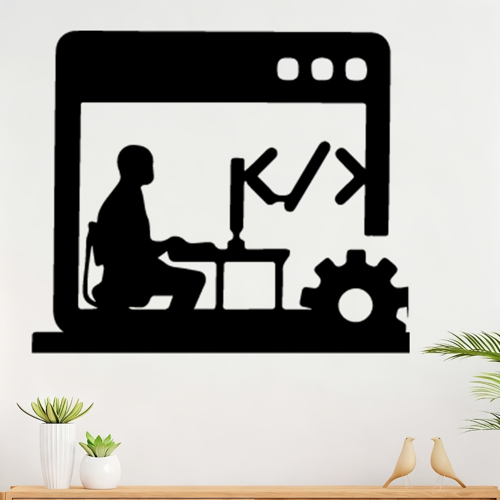 Programmer Metal Wall Art, Sof - Tech Office Wall Art 评论和价格