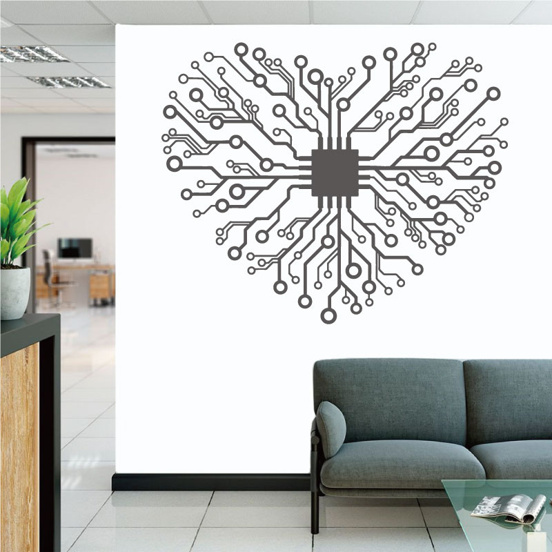 Love Chip Tech Company Office  - Tech Office Wall Art 评论和价格