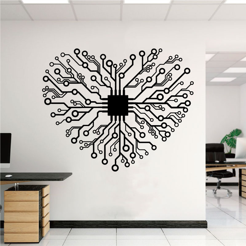 Love Chip Tech Company Office  - Tech Office Wall Art 评论和价格