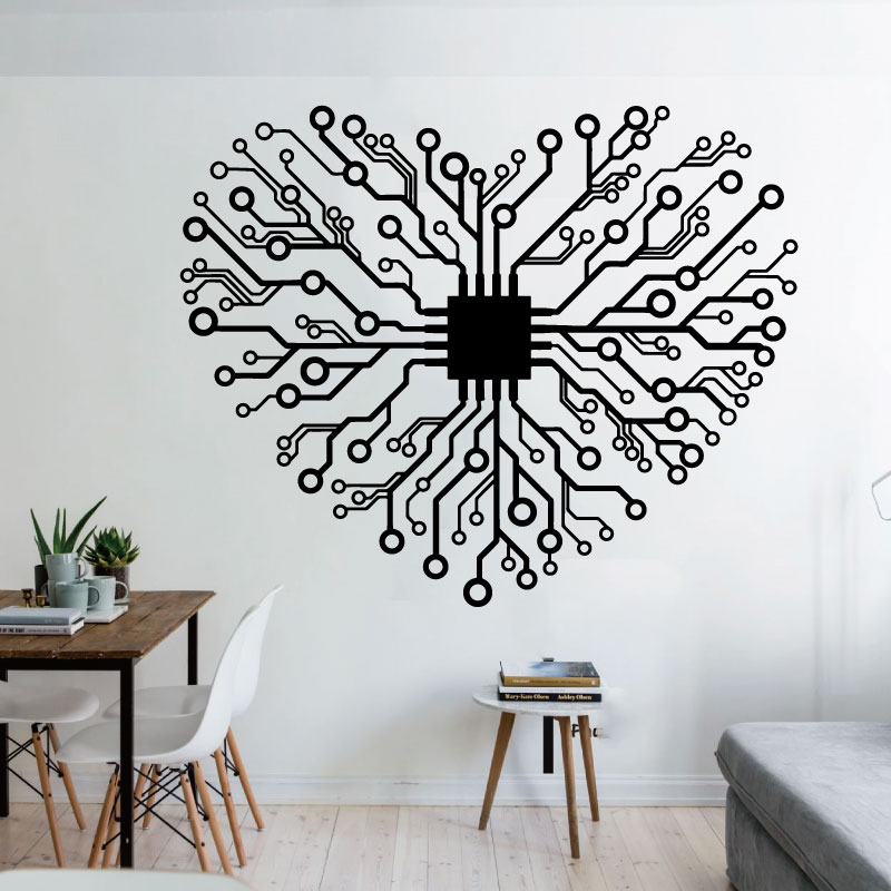 Love Chip Tech Company Office  - Tech Office Wall Art 评论和价格
