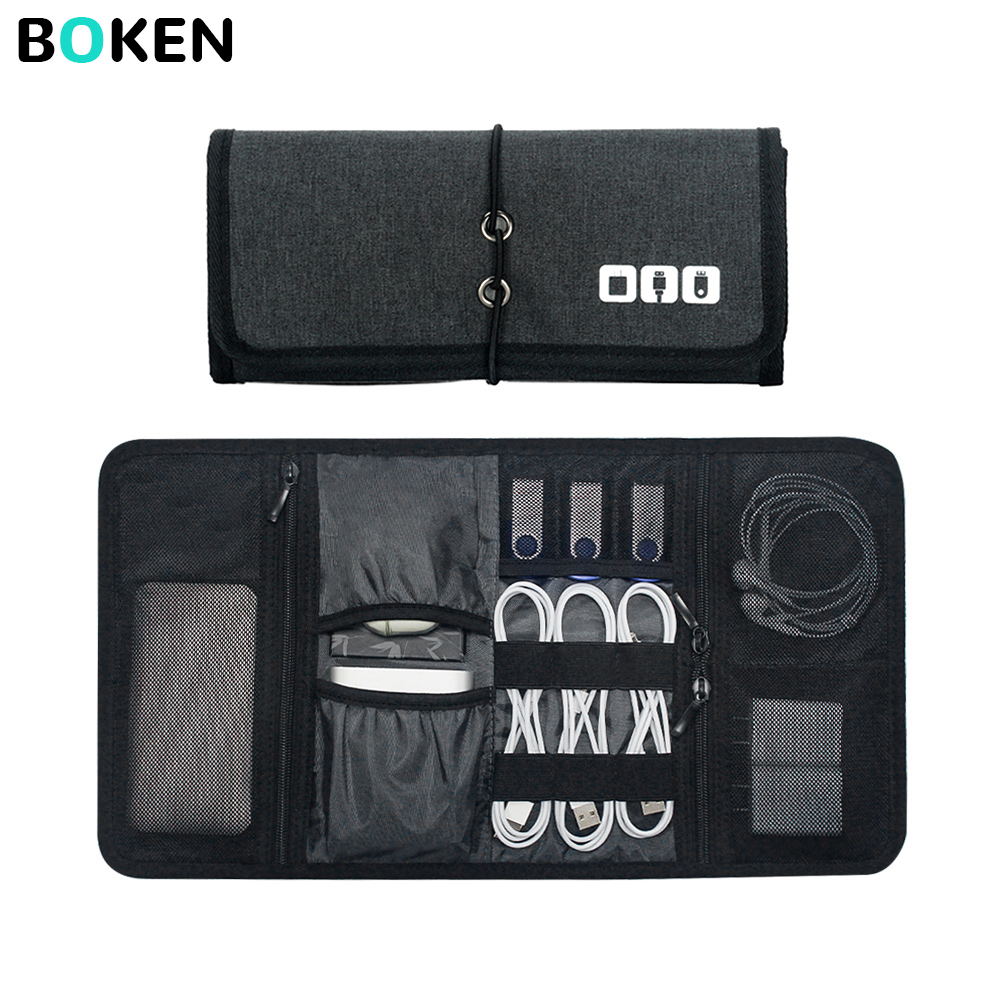 Tech Organizer Bag Cable Stora - Home Office Tech Gadgets 评论和价格