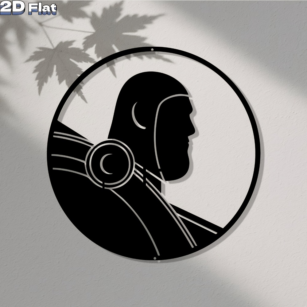1pc Modern Robot Metal Wall Ar - Tech Office Wall Art 评论和价格