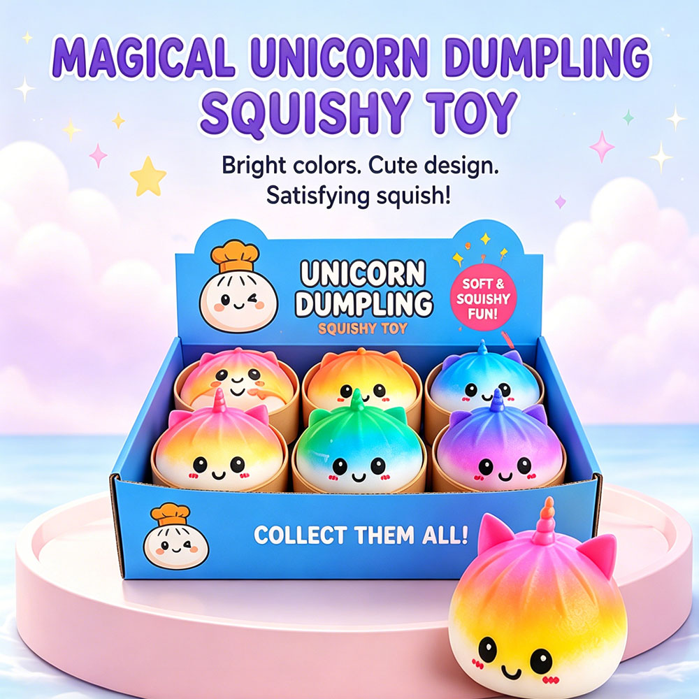 Jumbo Unicorn Bao Bun Squishy  - Office Tech 评论和价格