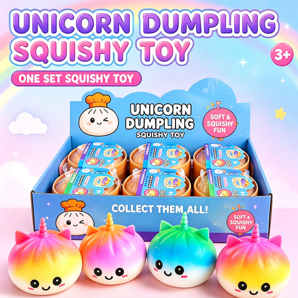 Jumbo Unicorn Bao Bun Squishy  - Office Tech 评论和价格