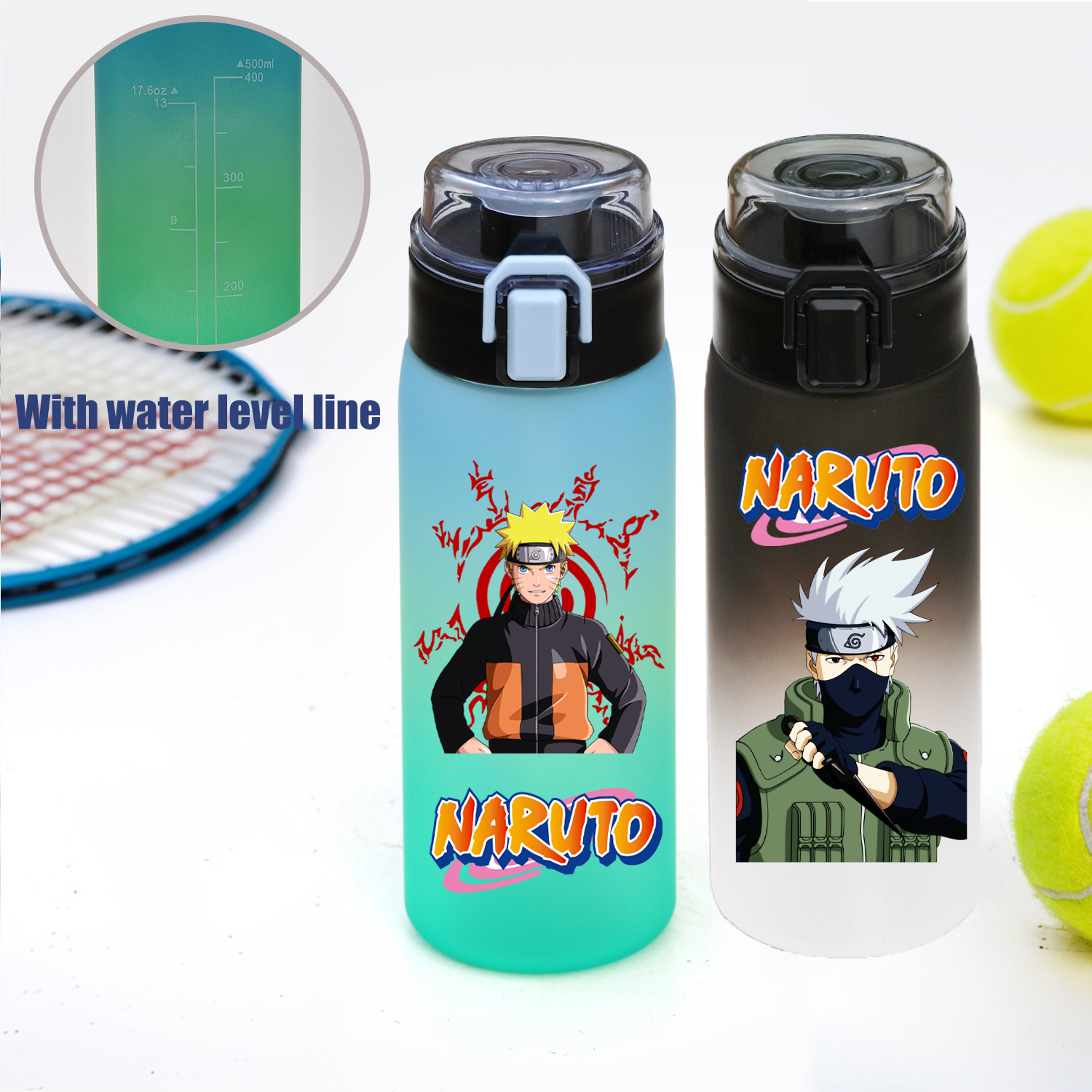 500ML NARUTO Sports Water Bott - Office Tech 评论和价格