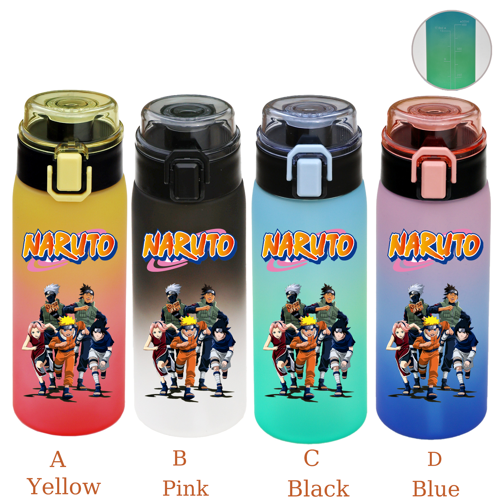 500ML NARUTO Sports Water Bott - Office Tech 评论和价格