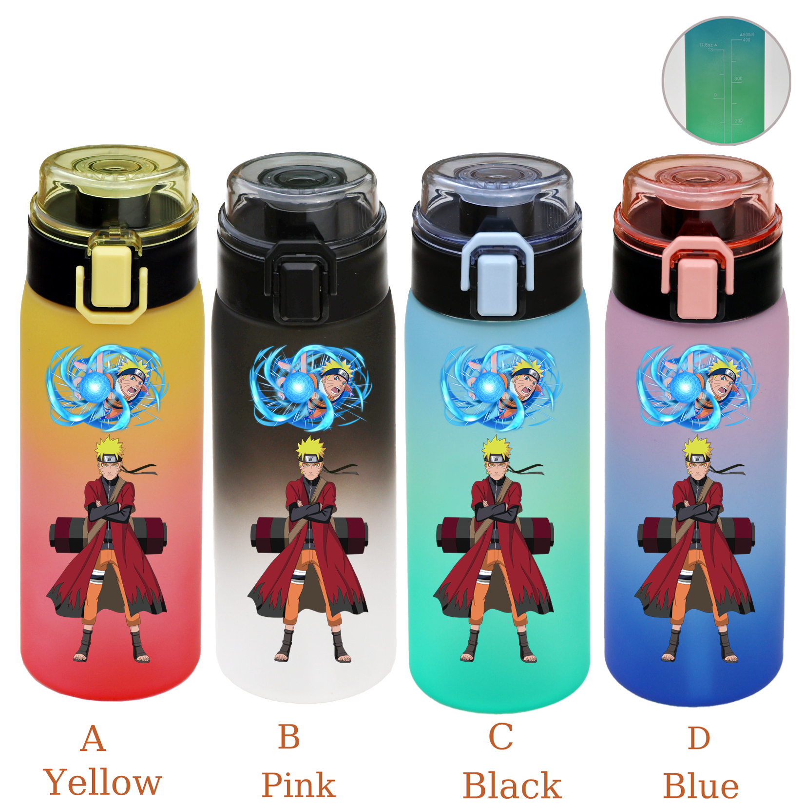 500ML NARUTO Sports Water Bott - Office Tech 评论和价格