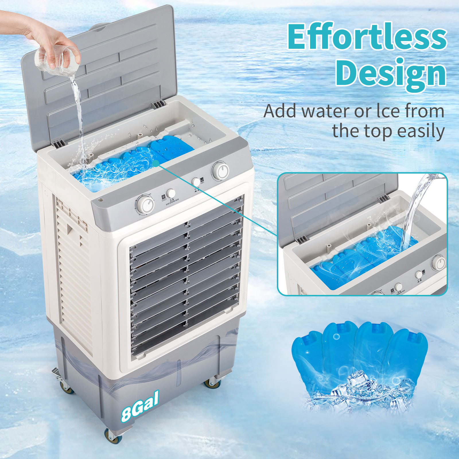 Mechanical Air Cooler Fan with - Office Tech 评论和价格